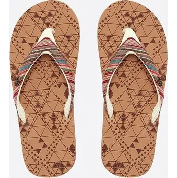 Dámská móda žabky Animal TRAVELLER Toffee Apple Brown velikost 38.0