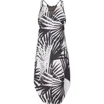 šaty Hurley COASTAL PALMER RVSB DRESS White/Black velikost S