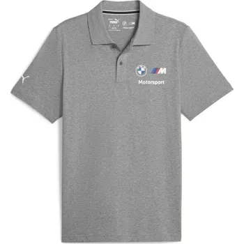 Pánské tričko Pánské polo triko Puma BMW MOTORSPORT ESSENTIALS TEE XXL Šedá, Bílá