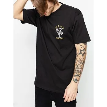 Pánské oblečení Tričko Vans SPEAK EASY SS Black velikost L