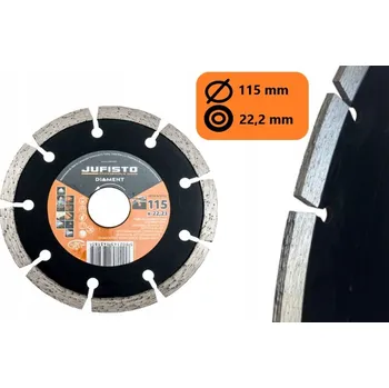 Řezný kotouč DIAMANTOVÝ KOTOUČ NA BETONU 115x22.2mm SEGMENTOVÝ