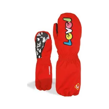 Rukavice Level KIDS PRIMALOFT Mitt Red velikost 0