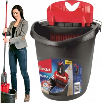mop KÝBL S ŽDÍMACÍM KOŠEM PRO PLOCHÝ MOP VILEDA Ultramax, Ultramax XL