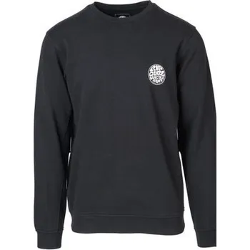 Pánská mikina Mikina Rip Curl WETTIE CREW Black velikost XL