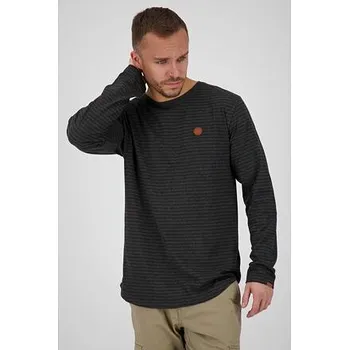 Dámské tričko Tričko Alife and Kickin ALEXAK Z Moonless Melange velikost S