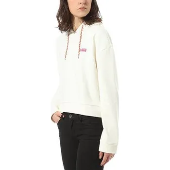 Pánské oblečení Mikina Vans JUNIOR V FT HOODIE Marshmallow velikost XS