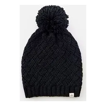 Čepice Zimní čepice Rip Curl SURF GYPSY POM POM BEANIE Black velikost O/S