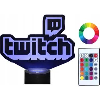 Lampička Plexido vícebarevná Noční lampa