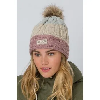 Čepice Zimní čepice Animal CELISE Woodrose Pink velikost O/S