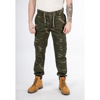 Pánské kalhoty Kalhoty Alife and Kickin RYAN Camo velikost S