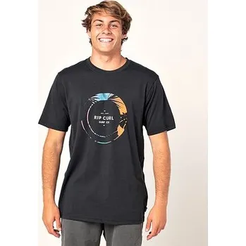 Pánské tričko Tričko Rip Curl FILTER TEE SS TEE Black velikost XXL