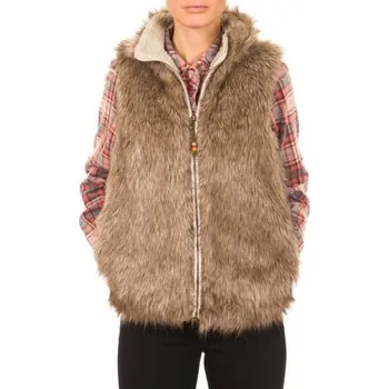 Vesta Rip Curl YETI SLEEVELESS CARDIGAN Taupe Grey velikost S