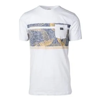 Tričko Rip Curl RETRO BLOCK TEE White velikost L
