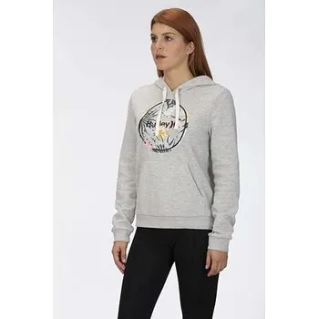 Pánská mikina Mikina Hurley CRUSH FLEECE PULLOVER Grey Heather velikost XS