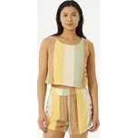 Tílko Rip Curl TRIPPIN STRIPE TOP Yellow velikost S