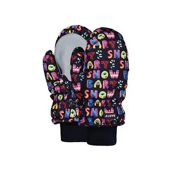 Módní doplněk Rukavice Barts NYLON MITTS KIDS Print Black velikost size 3