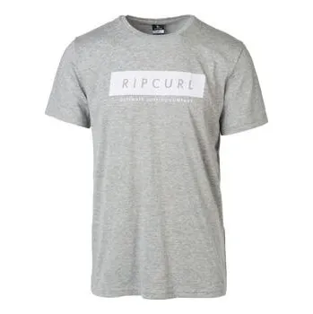 Pánské tričko Tričko Rip Curl UNDERTOW LOGO TEE Cement Marle velikost XL