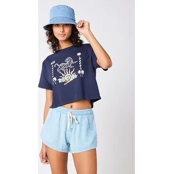 Pánské tričko Tričko Rip Curl JEFFREY.S CROP Navy velikost M