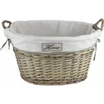 Koš na prádlo proutěný hnědý