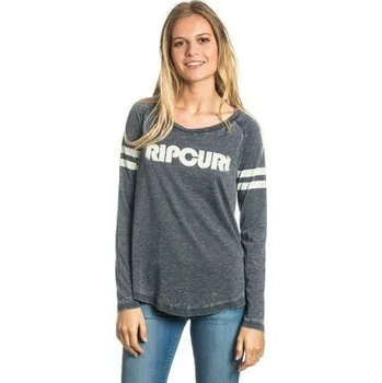 Pánské tričko Tričko Rip Curl ACTIVE STRIPE TEE Black velikost L