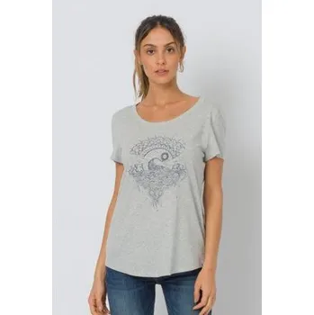 Pánské tričko Tričko Animal TRIBE Grey Marl velikost 12