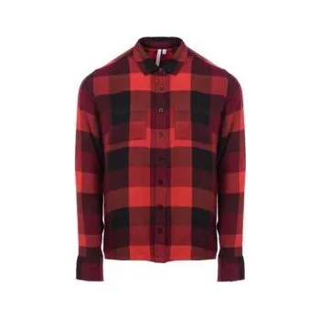 Pánská móda Košile Animal TEKTRONIC Sports Red velikost 08