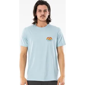 Tričko Rip Curl SWC SUNDOWN TEE Light Blue velikost M