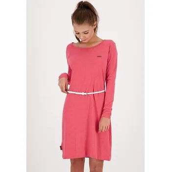 Dámské šaty šaty Alife and Kickin ELLI LONGAK Cranberry velikost XL
