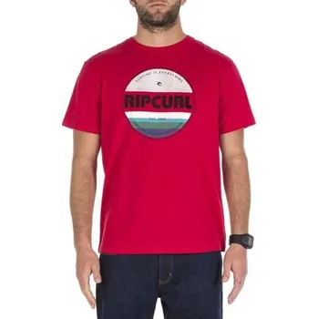 Tričko Rip Curl BIG MAMA CIRCLE RAINBOW Tango Red velikost L