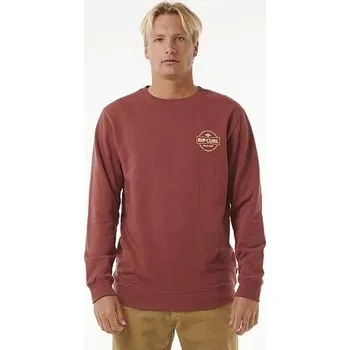 Pánská mikina Mikina Rip Curl STAPLER CREW Apple Butter velikost XXL
