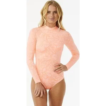 Pánská móda Lykra Rip Curl SUN CHASER LS SURFSUIT Coral velikost S