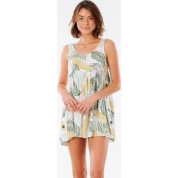 Dámské šaty šaty Rip Curl COASTAL PALM DRESS White velikost M