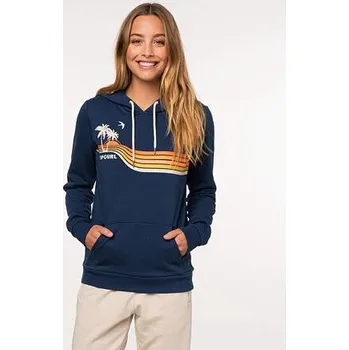 Pánská mikina Mikina Rip Curl GOLD BEACH FLEECE Mid Blue velikost XS