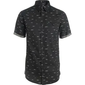 Košile Rip Curl RIPPLE S/S SHIRT Black velikost M