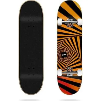 Skateboard komplet Tricks SKATE KOMPLET TRICKS PSYCHEDELLIC 8,0x31,85 Black Orange velikost 8