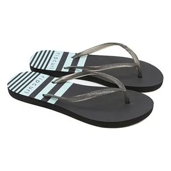 Dámská móda žabky Rip Curl ISLAND PUNCH Black velikost 40.0