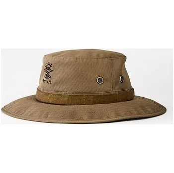Klobouk Klobouk Rip Curl SEARCHERS WIDE BRIM HAT Kangaroo velikost L/XL