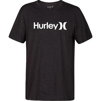 Tričko Hurley ONE&ONLY SOLID TEE Black Heather velikost XL