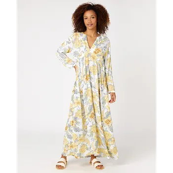 Dámské šaty šaty Rip Curl ALWAYS SUMMER KAFTAN White velikost XL
