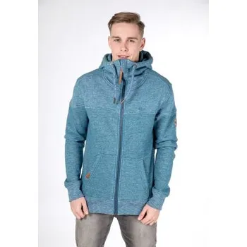 Pánská mikina Mikina Alife and Kickin HURRICANE Smaragd Stripes velikost M