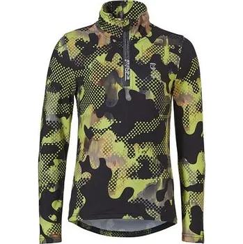 Chlapecká mikina Mikina Rehall ANNA JR Popart Camo Lime velikost 176