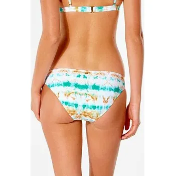 Dámské plavky Plavky Rip Curl SUMMER PALM&nbsp; FULL PANT Light Aqua velikost M