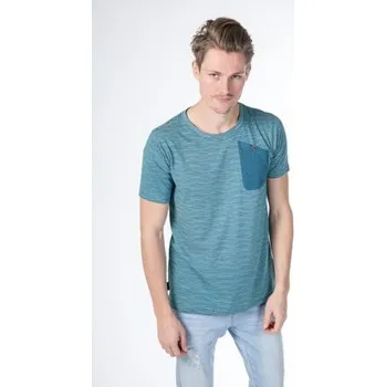 Dámské tričko Tričko Alife and Kickin VIN B Smaragd Stripes velikost XL