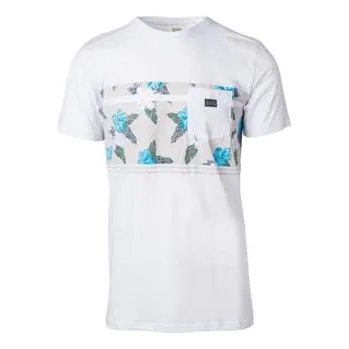Pánské tričko Tričko Rip Curl RETRO BLOCK TEE Optical White velikost L