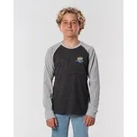 Tričko Rip Curl ENDLESS RUNNERS L/S TEE Washed Black velikost 10