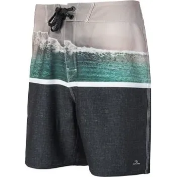 Dámské plavky Plavky Rip Curl MIRAGE BLACK BEACH 18" BOARDSH Black velikost 38