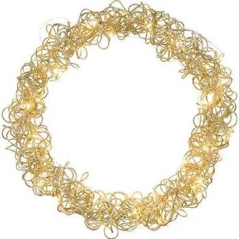 Vánoce VZ 2021 Kroužek světelný LED, 50LED,baterie 3xAA, pr.35x6cm (DOPRODEJ)|Ego Dekor