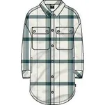 Košile Vans HAL PLAID SHACKET Marshmallow velikost S