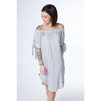 Dámské šaty šaty Alife and Kickin ANNIE Cloudy Stripes velikost M