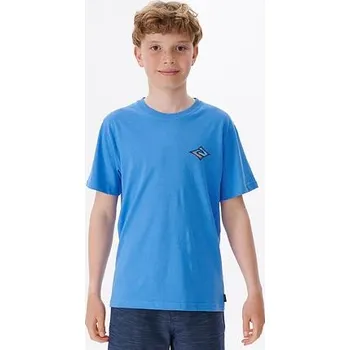 Pánské tričko Tričko Rip Curl COSMIC TIDES SPIRAL TEE -BOY Royal Blue velikost 14